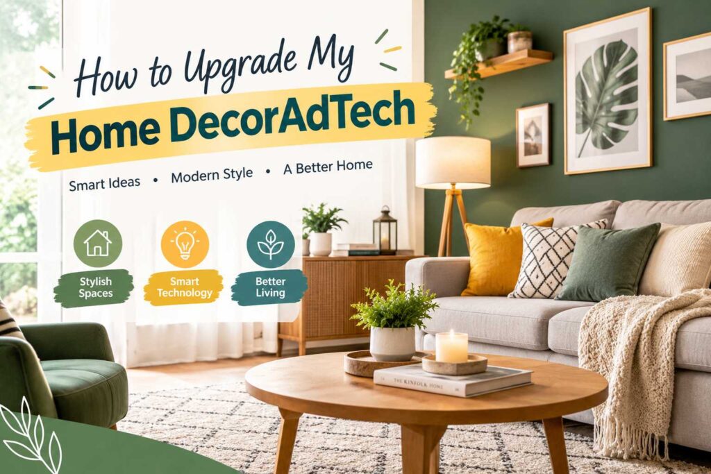 How to Upgrade My Home DecorAdTech